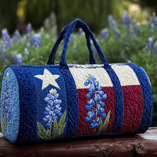 Bluebonnet Charm Quilted Duffle Bag GFTONL5688
