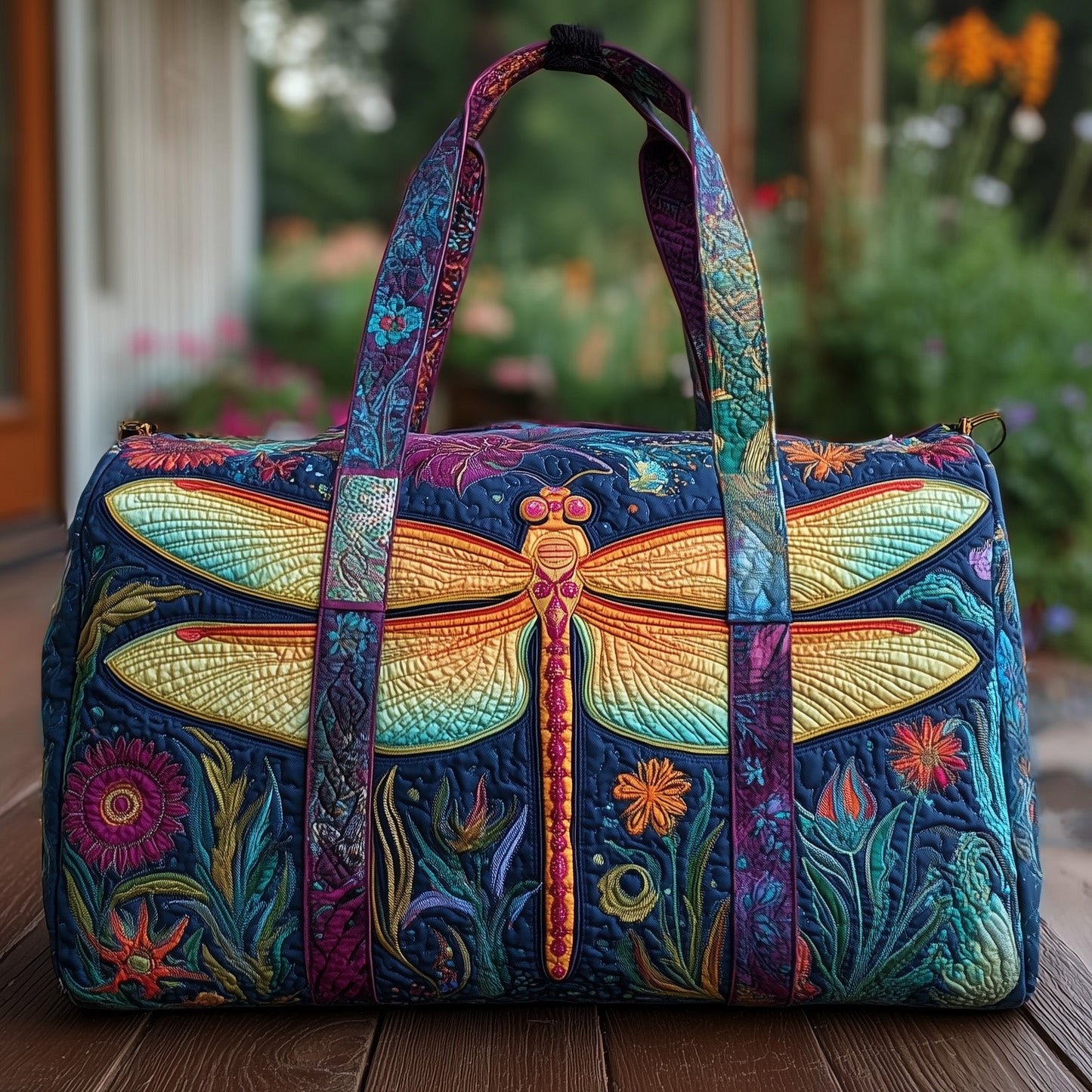 Vintage Wings Quilted Duffle Bag GFTONL5699
