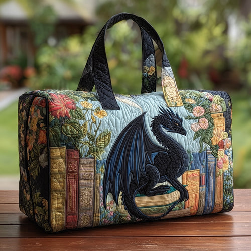 Library Dragon Quilted Duffle Bag GFTONL5711