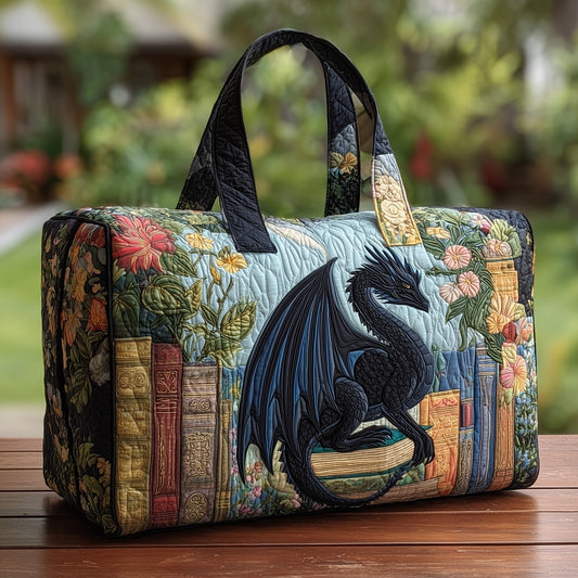 Library Dragon Quilted Duffle Bag GFTONL5711