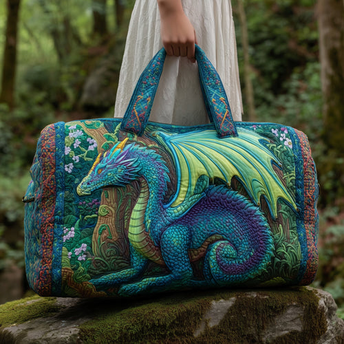 Forest Dragon Quilted Duffle Bag GFTONL5713