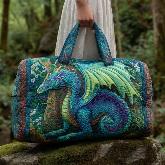 Forest Dragon Quilted Duffle Bag GFTONL5713