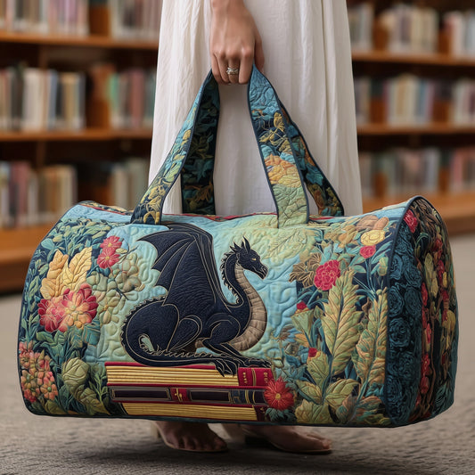 Library Dragon Quilted Duffle Bag GFTONL5717