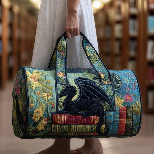 Library Dragon Quilted Duffle Bag GFTONL5718