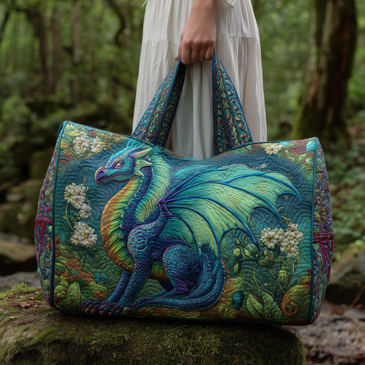 Forest Dragon Quilted Duffle Bag GFTONL5720