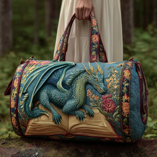 Vintage Dragon Quilted Duffle Bag GFTONL5725