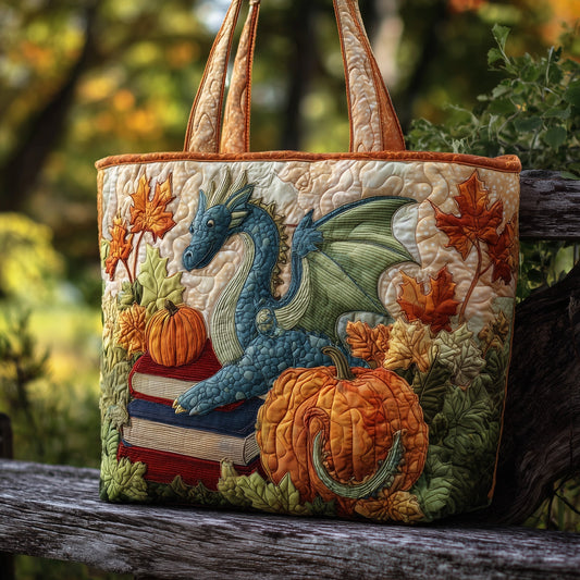 Autumn Dragon Quilted Tote Bag GFTONL5743