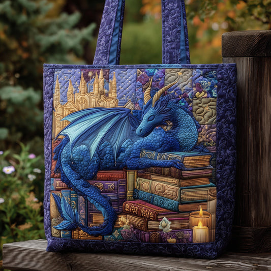 Sleeping Dragon Quilted Tote Bag GFTONL5761