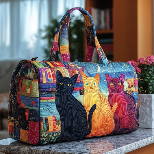 Purrfect Triple Quilted Duffle Bag GFTONL5836
