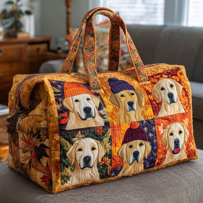 Golden Retriever Quilted Duffle Bag GFTONL5851