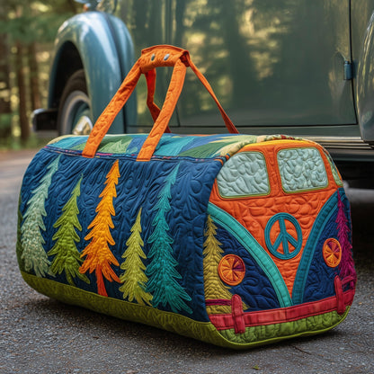 Hippie Vibe Quilted Duffle Bag GFTONL5859