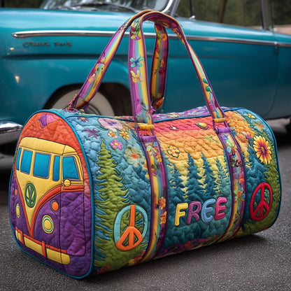 Hippie Vibe Quilted Duffle Bag GFTONL5862