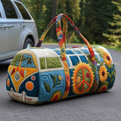 Hippie Vibe Quilted Duffle Bag GFTONL5863