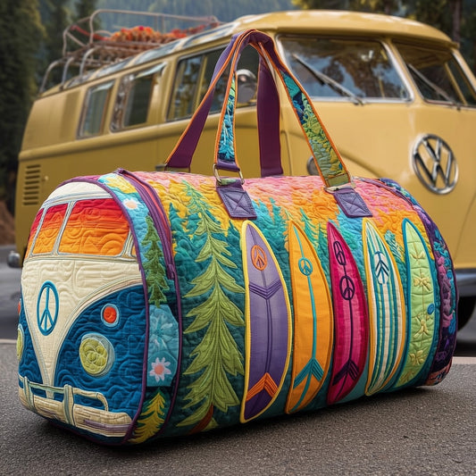 Hippie Van Quilted Duffle Bag GFTONL5868