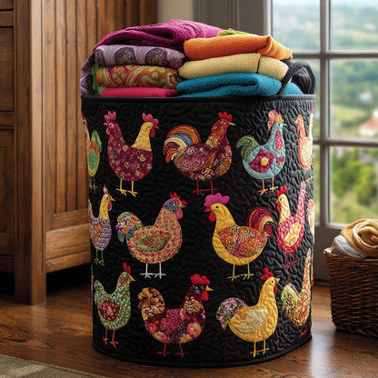 Chicken Quilted Laundry Basket GFTONL5902