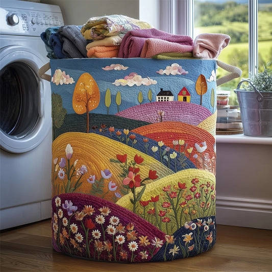 Valley Heaven Quilted Laundry Basket GFTONL5943
