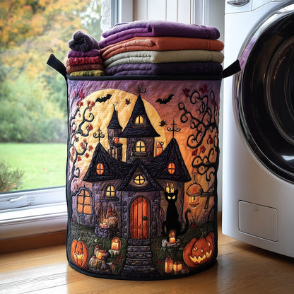Witch House Quilted Laundry Basket GFTONL5958