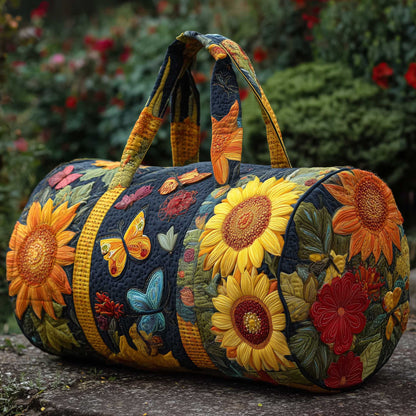 Sunflower Garden Quilted Duffle Bag GFTONL5976