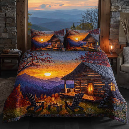 Harmony Fall 3-Piece Quilted Bedding Set GFTONL5981