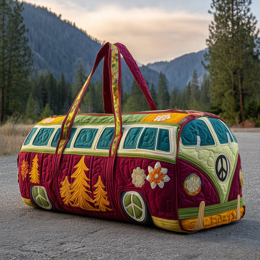 Peace Van Quilted Duffle Bag GFTONL6008