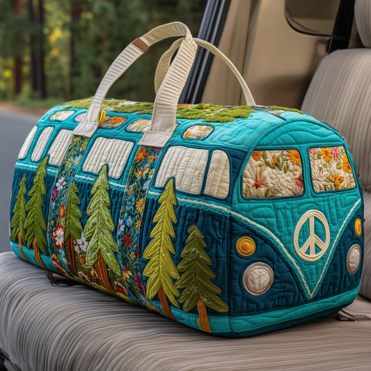 Peace Van Quilted Duffle Bag GFTONL6010