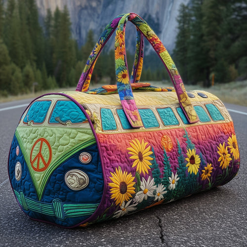 Hippie Van Quilted Duffle Bag GFTONL6012