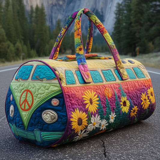 Hippie Van Quilted Duffle Bag GFTONL6012