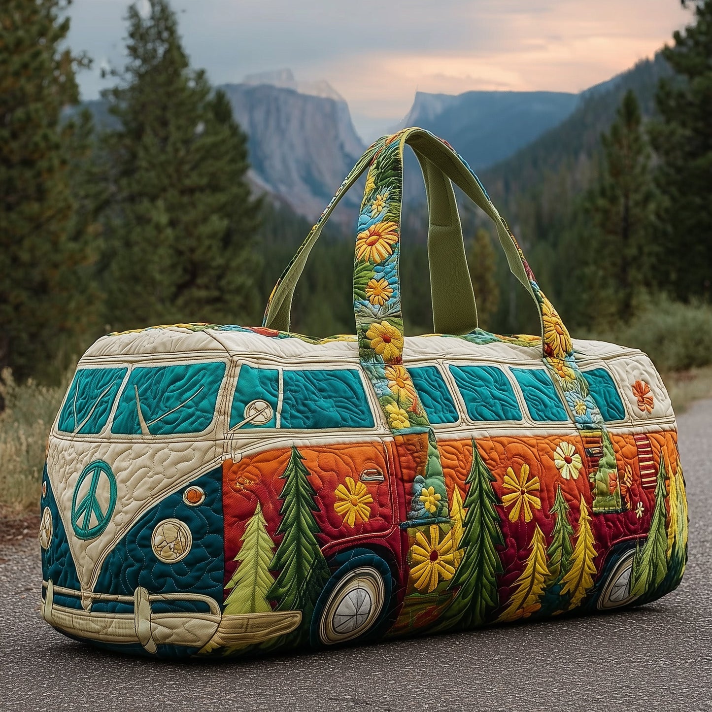 Freedom Van Quilted Duffle Bag GFTONL6016