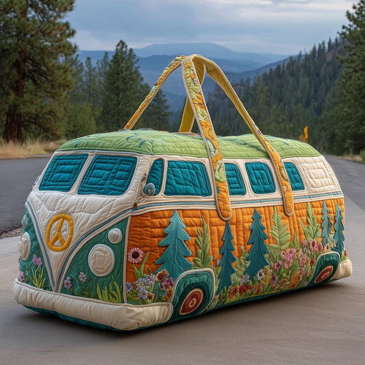 Hippie Van Quilted Duffle Bag GFTONL6017