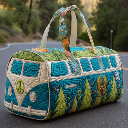 Hippie Van Quilted Duffle Bag GFTONL6019