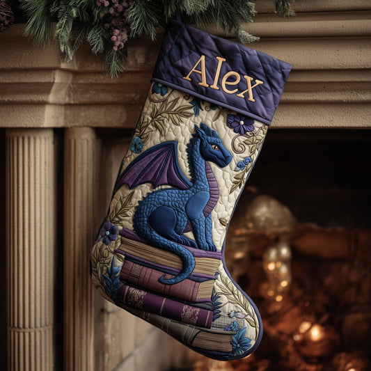 Dragon Quilted Christmas Stocking GFTONL6071