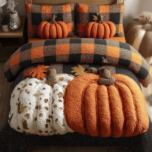 Autumn Vibe 3-Piece Quilted Bedding Set GFTONL6109