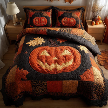 Glowing Eye 3-Piece Quilted Bedding Set GFTONL6114