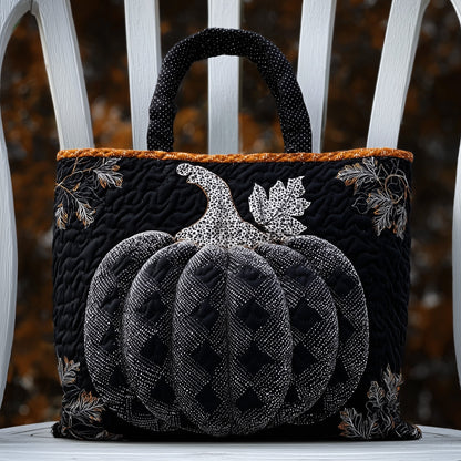 Gothic Pumpkin Quilted Tote Bag GFTONL6133