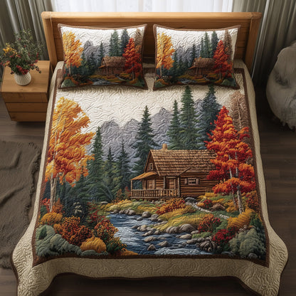 Autumn Cabin Duvet Cover Set GFTONL6162