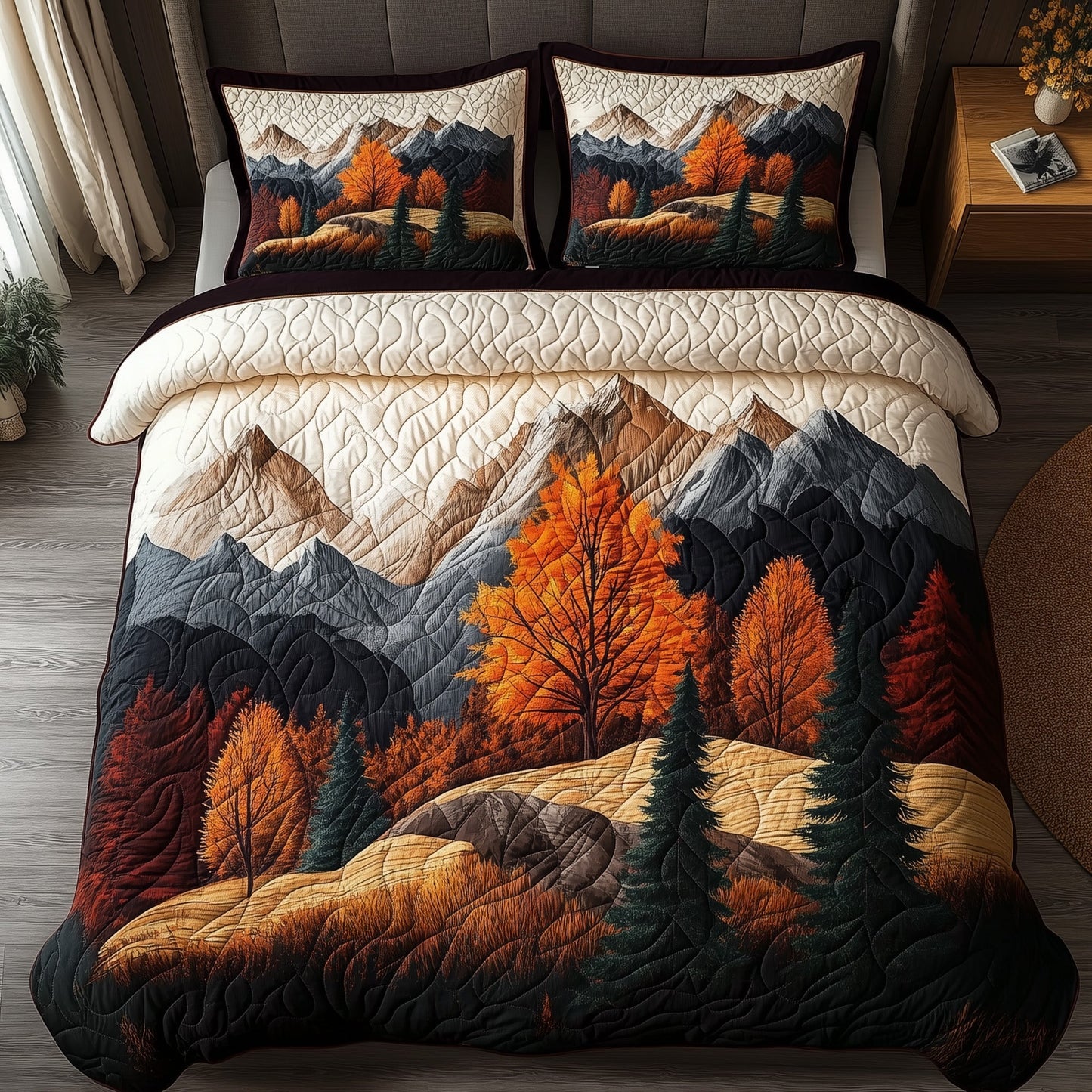 Autumn Cabin Duvet Cover Set GFTONL6171
