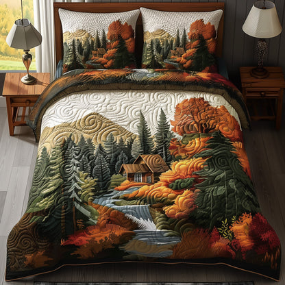 Autumn Cabin Duvet Cover Set GFTONL6173
