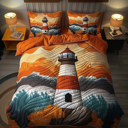 Autumn Lighthouse Duvet Cover Set GFTONL6187