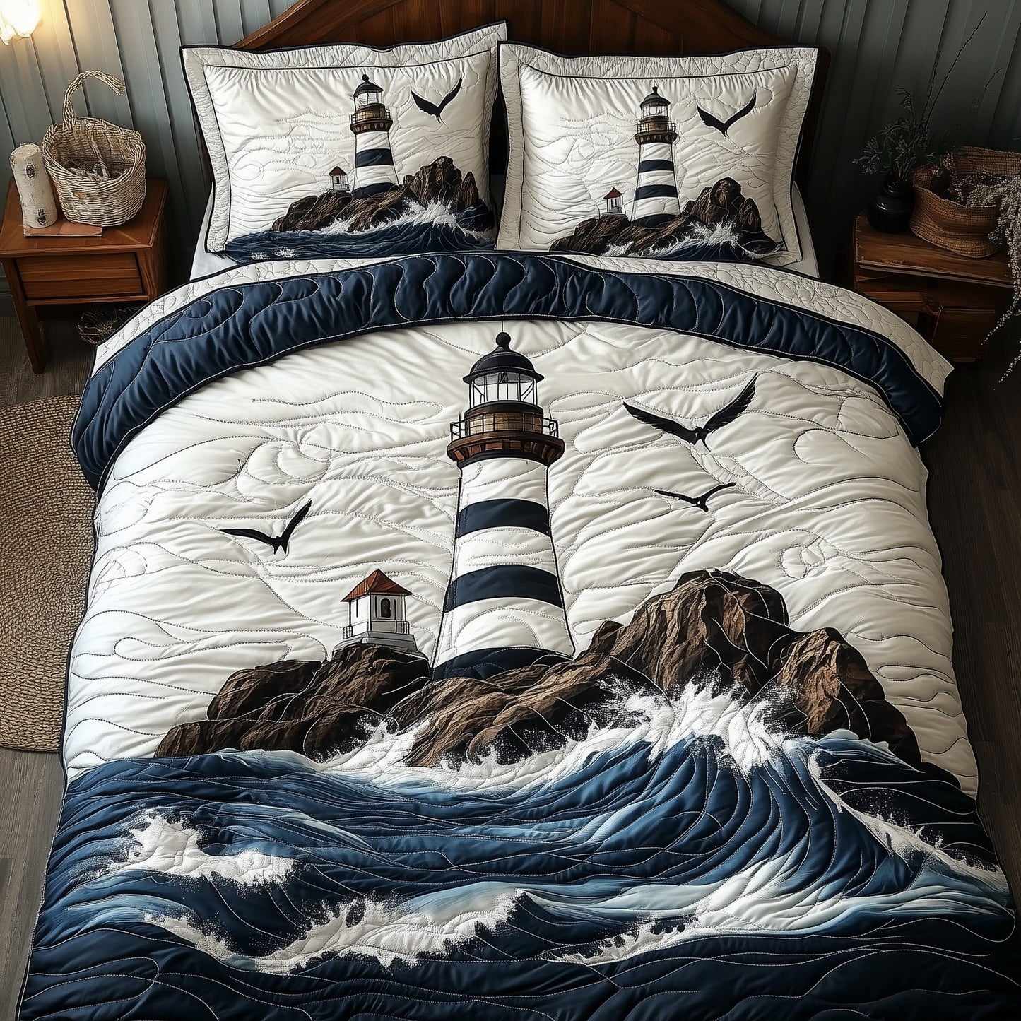 Elegant Lighthouse Duvet Cover Set GFTONL6191