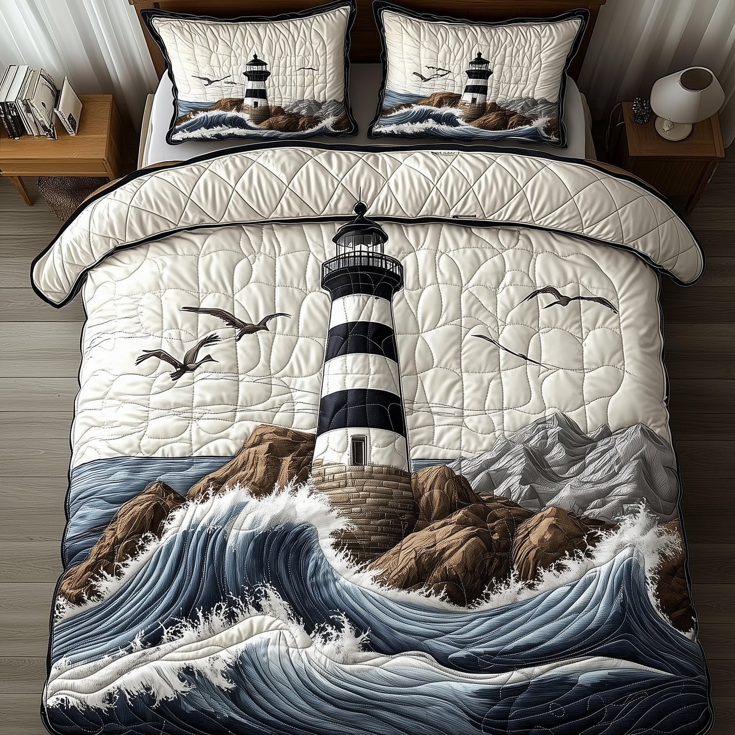 Elegant Lighthouse Duvet Cover Set GFTONL6199