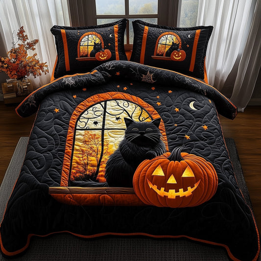 Black Cat Duvet Cover Set GFTONL6202