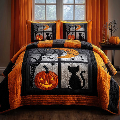 Black Cat Duvet Cover Set GFTONL6204