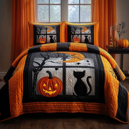 Black Cat Duvet Cover Set GFTONL6204