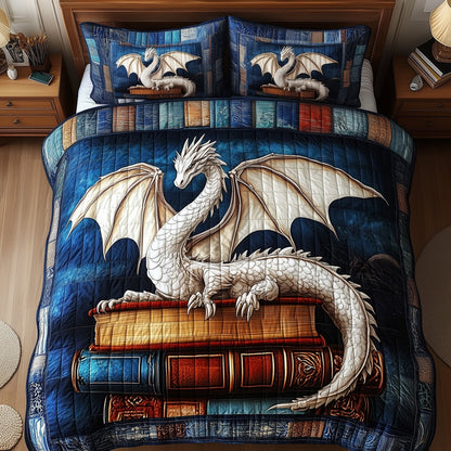 Dragon And Book Duvet Cover Set GFTONL6211
