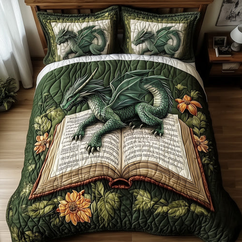 Dragon Bookworm Duvet Cover Set GFTONL6212