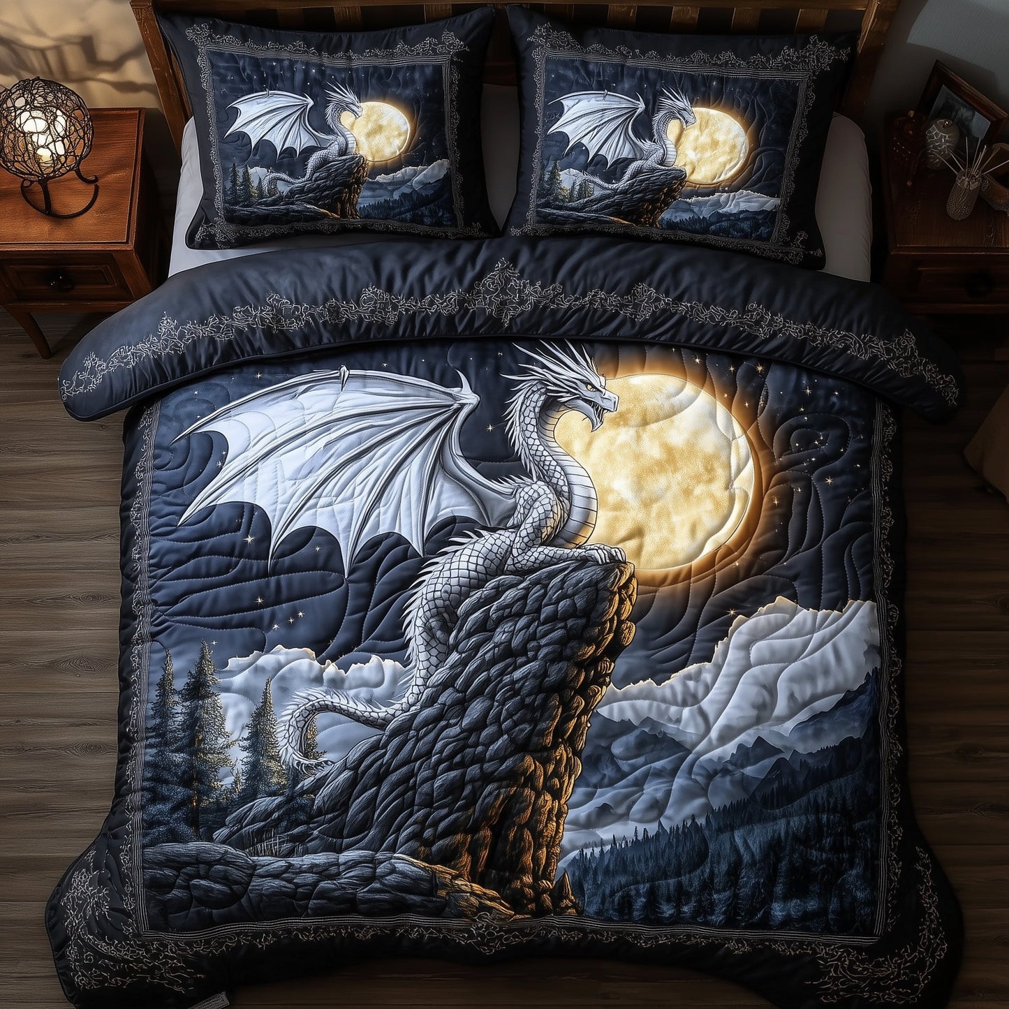 Mystery Dragon Duvet Cover Set GFTONL6215