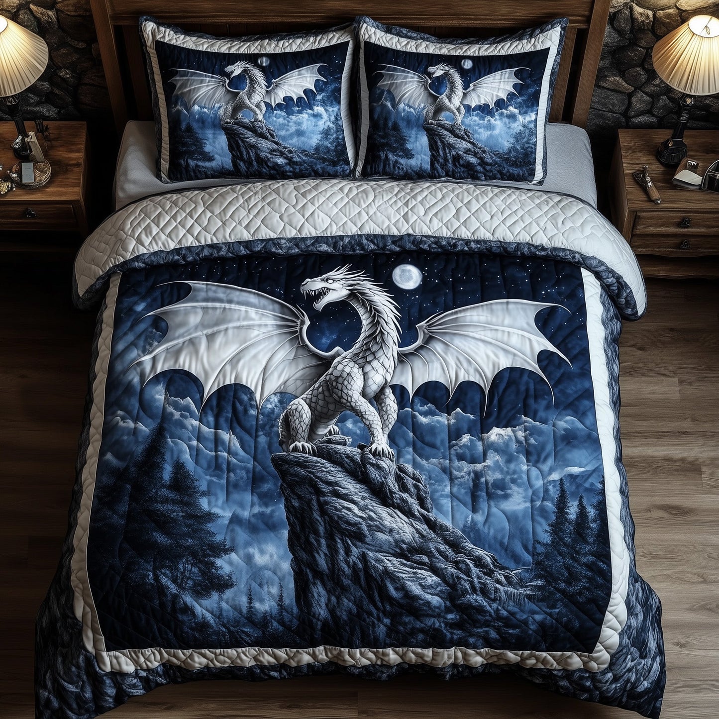 Dragon Moonlight Duvet Cover Set GFTONL6216