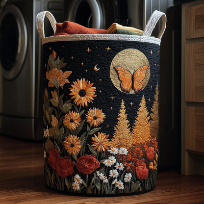 Midnight Autumn Valley Quilted Laundry Basket GFTONL6283