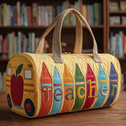 Teacher Quilted Duffle Bag GFTONL6290