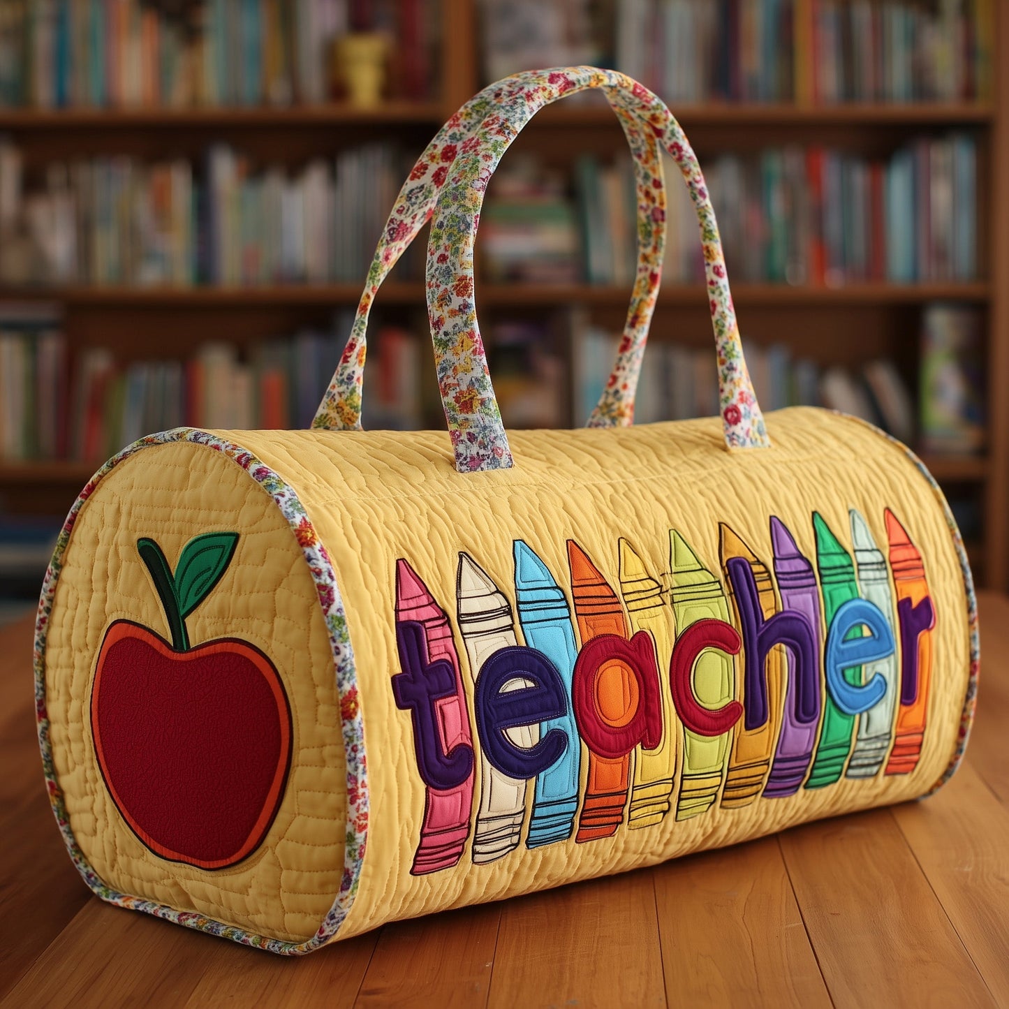Teacher Quilted Duffle Bag GFTONL6296